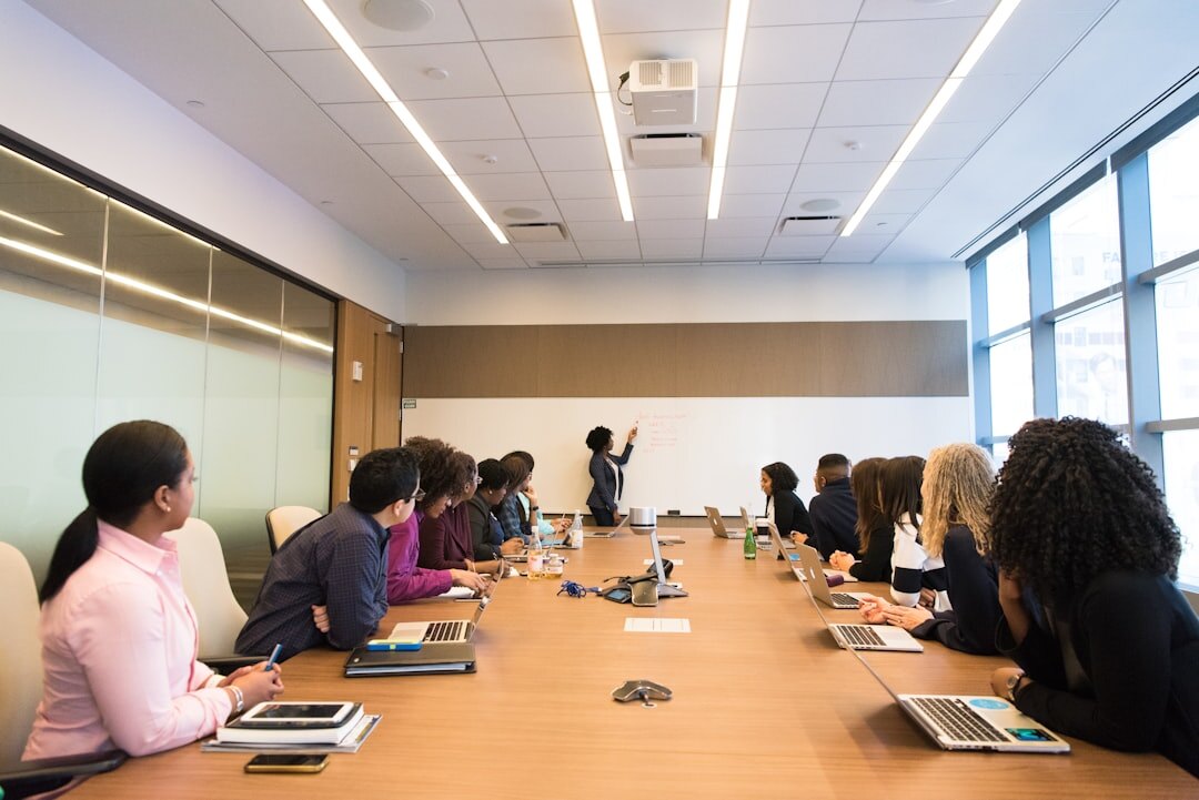 Diverse team of journalists in a collaborative workshop setting