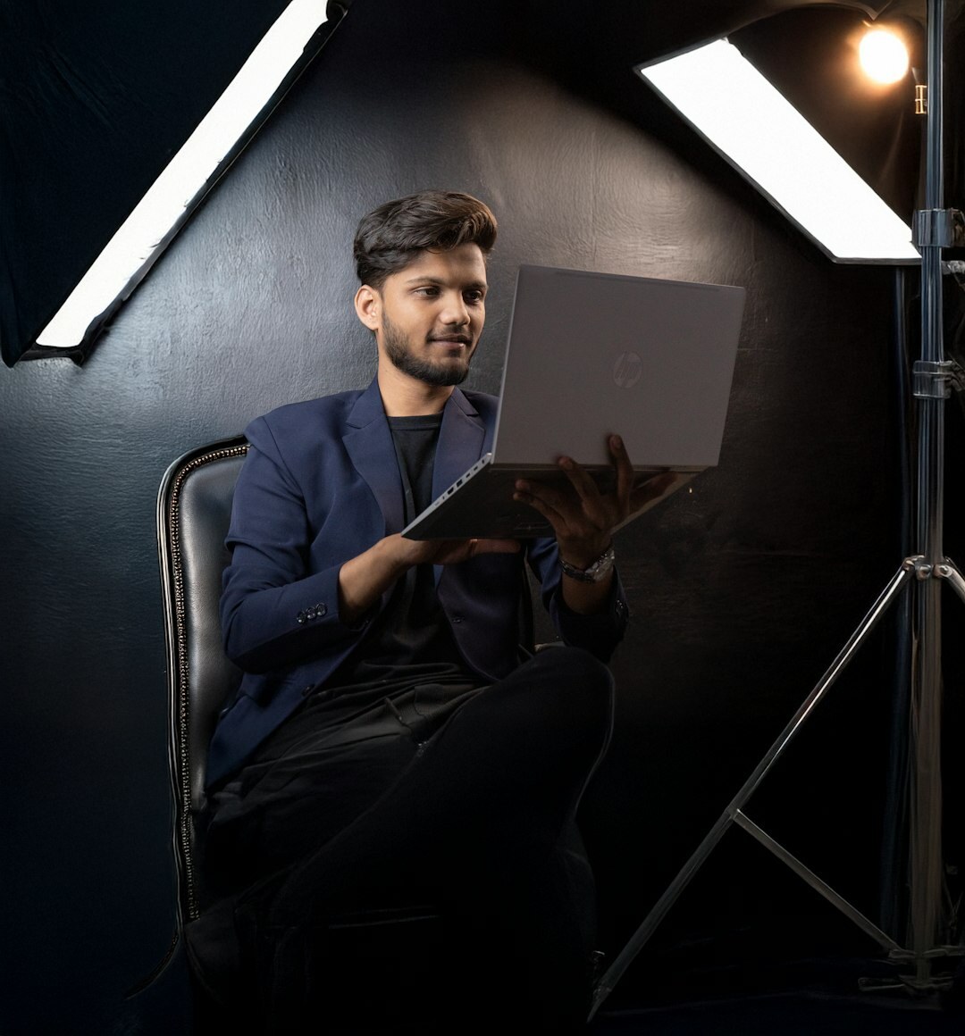 Male broadcast journalism coach portrait